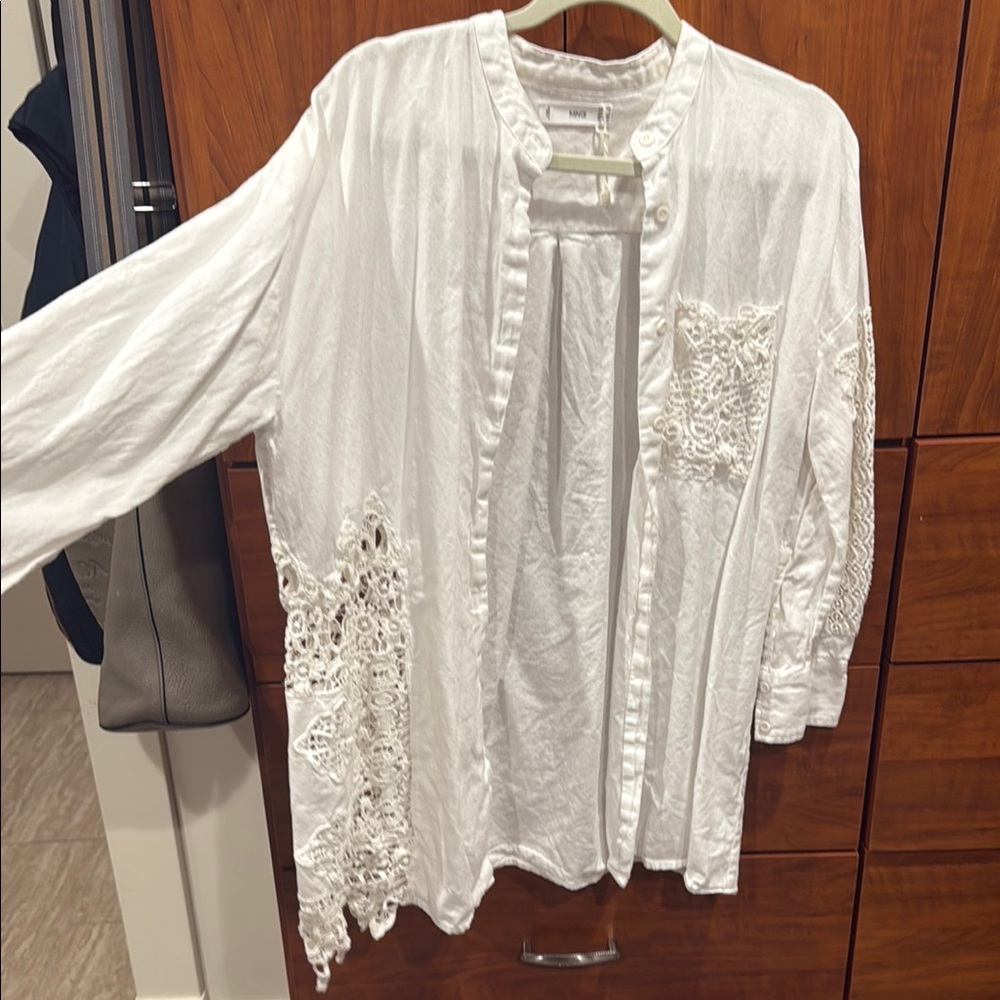White Lace Women's Jacket